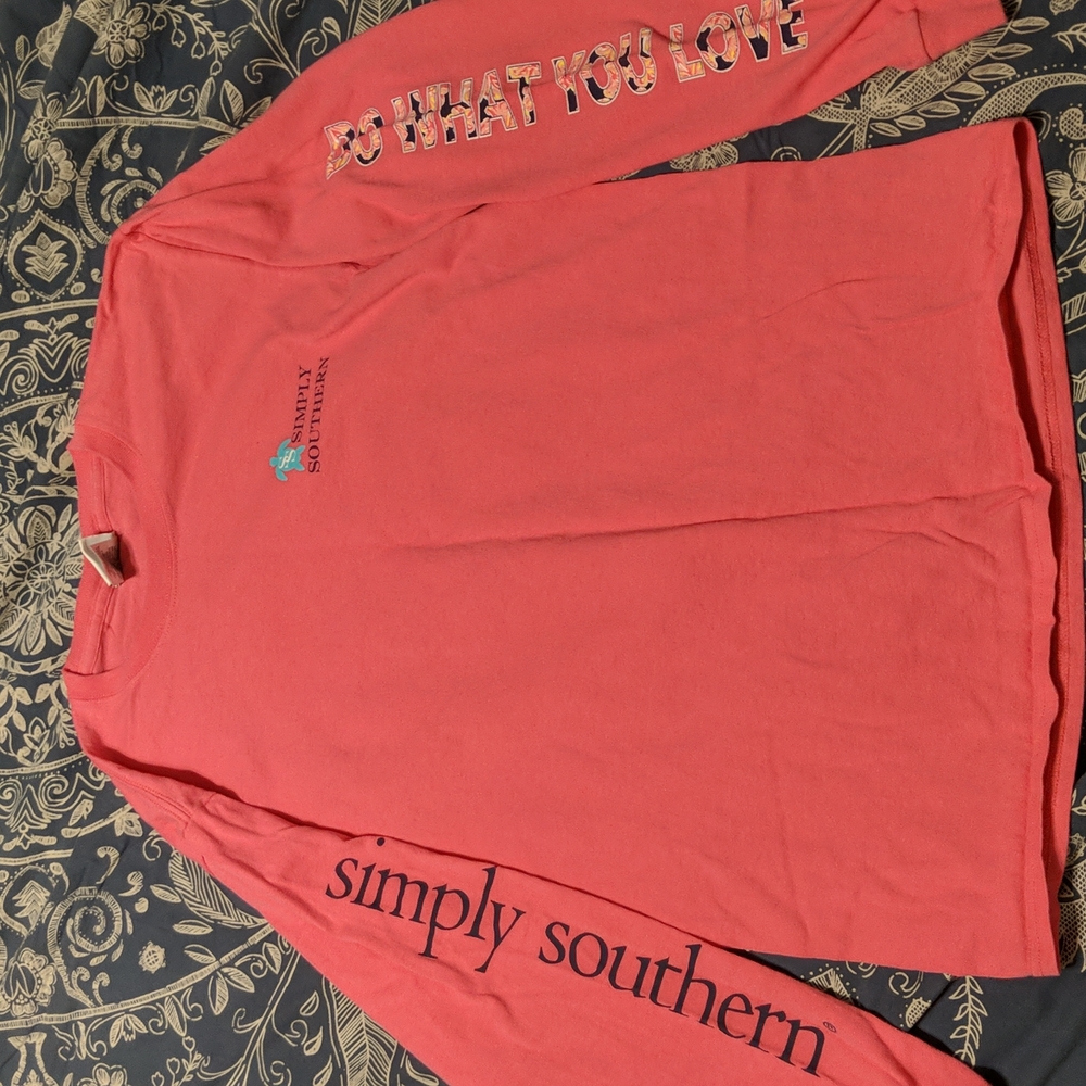 Simply Southern LS Tee- Medium